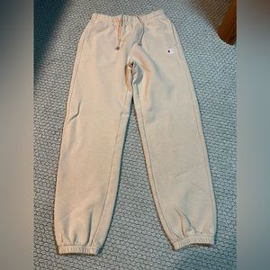 Champion. Small. Tan